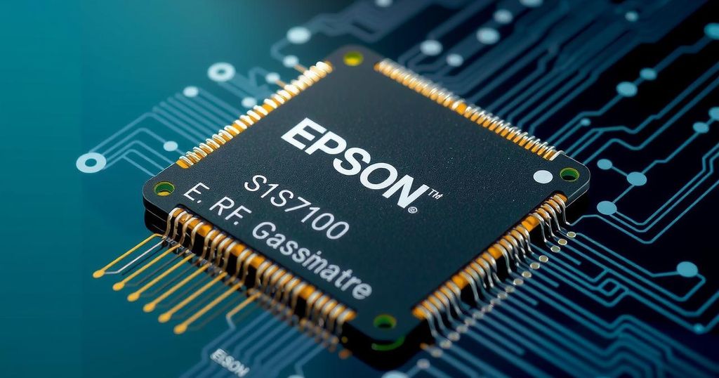 Epson Launches Production of the S1S77100 RF Transmitter IC